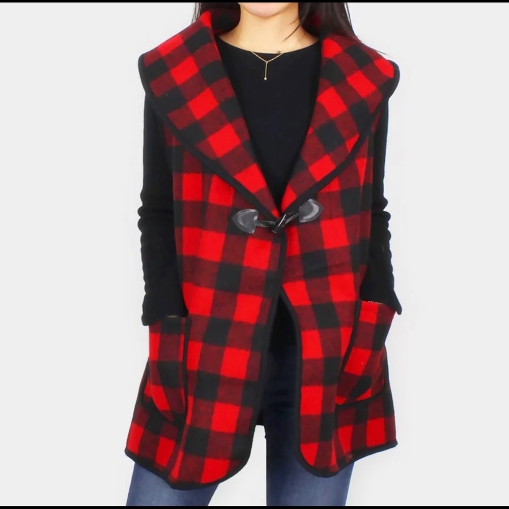 Buffalo Plaid checkered vest